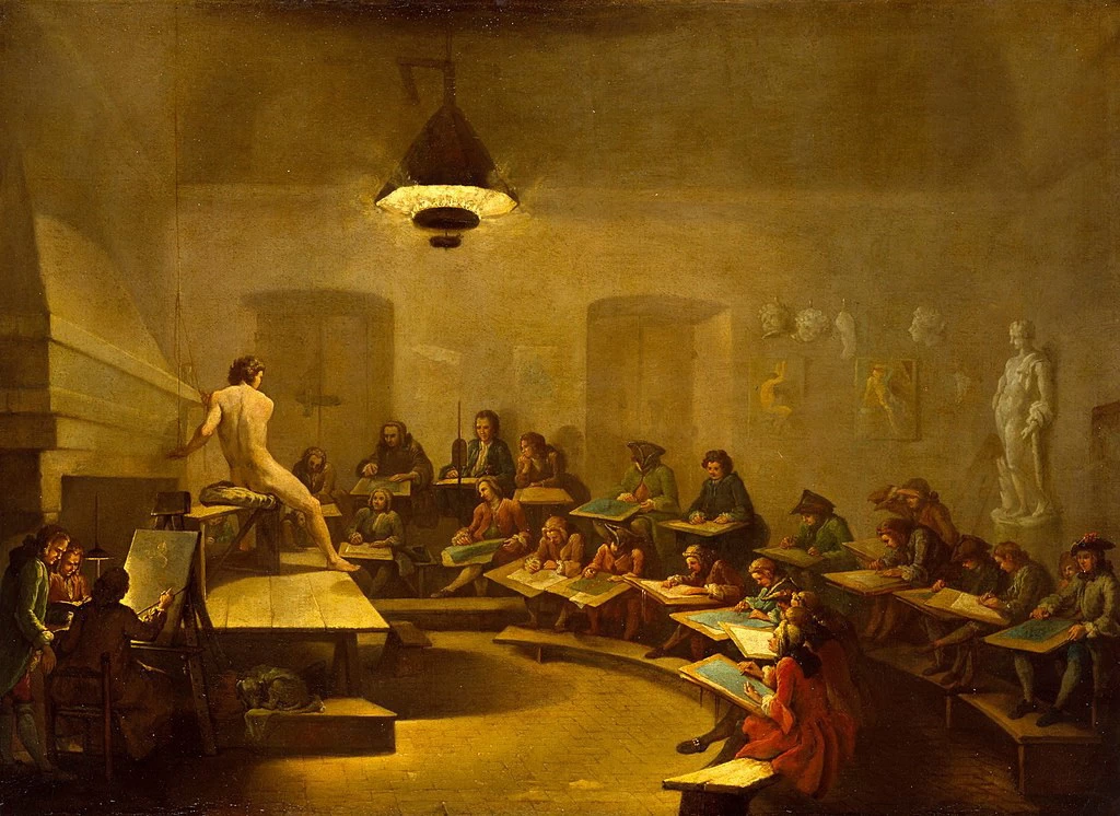 A scuola di nudo - attribuito
